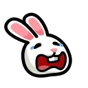 😭 emoji LIHKG Rabbit HD @lihkg_official Telegram sticker 21 of 34