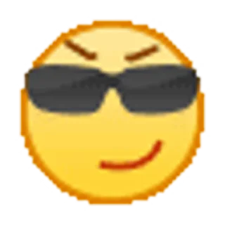 😎 emoji QQ表情包¹ @Katak66 Telegram sticker 5 of 50