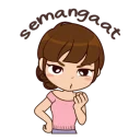 👆 emoji @tikelmu About Anna Telegram sticker 17 of 41