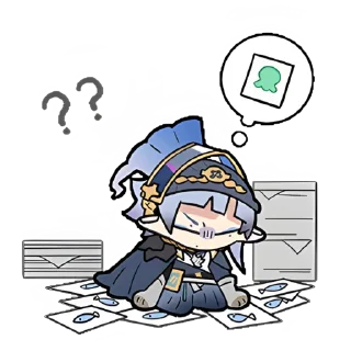 😵‍💫 emoji 明日方舟 / Arknights 14 Telegram sticker 19 of 120