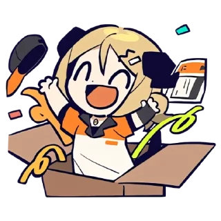 🎉 emoji 明日方舟 / Arknights ⑨ Telegram sticker 10 of 111