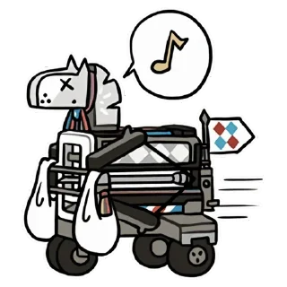 🚗 emoji 明日方舟 / Arknights 7 Telegram sticker 22 of 112