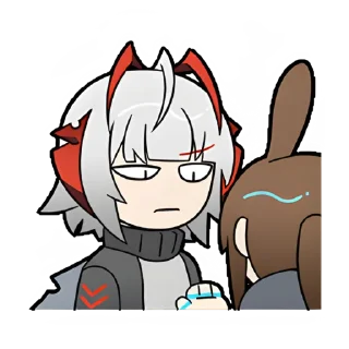 🙄 emoji 明日方舟 / Arknights 14 Telegram sticker 16 of 120