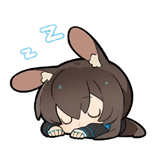 😴 emoji 明日方舟 / Arknights 13 Telegram sticker 24 of 115