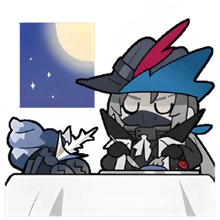 🍽 emoji 明日方舟 / Arknights 14 Telegram sticker 18 of 120