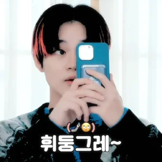 🐬 emoji 𖤐⤸chenle by @stickernct Telegram sticker 18 of 30