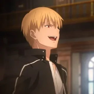 🙂 emoji Gilgamesh @Hanim1O Telegram sticker 5 of 120