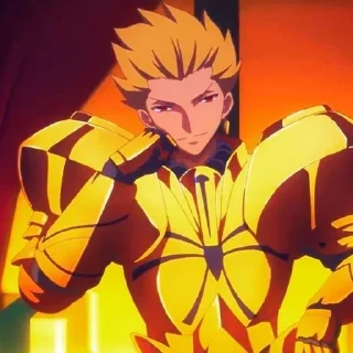 🙂 emoji Gilgamesh @Hanim1O Telegram sticker 11 of 120