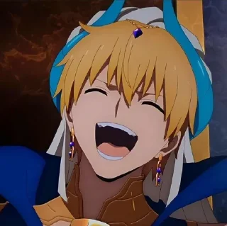 🙂 emoji Gilgamesh @Hanim1O Telegram sticker 9 of 120