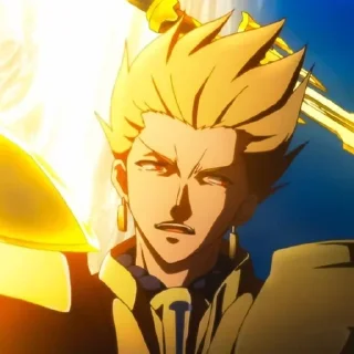 🙂 emoji Gilgamesh @Hanim1O Telegram sticker 22 of 120