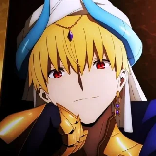 🙂 emoji Gilgamesh @Hanim1O Telegram sticker 8 of 120