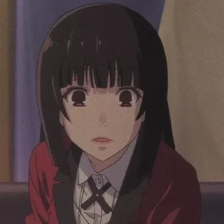 🥢 emoji Jabami Yumeko ┈➤ @anime_stickerspack Telegram sticker 24 of 30