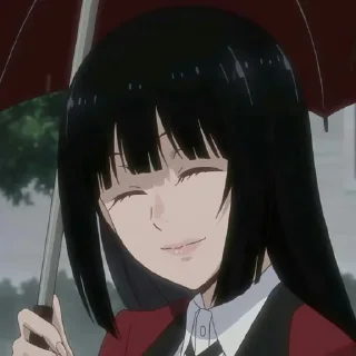 🥢 emoji Jabami Yumeko ┈➤ @anime_stickerspack Telegram sticker 10 of 30
