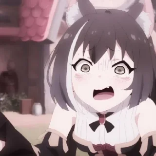 ❤ emoji Kyaru momochi- @stikeranimeworld Telegram sticker 7 of 26
