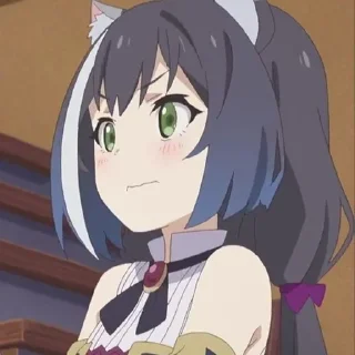 💜 emoji Kyaru Momochi @Relaynime Telegram sticker 19 of 20
