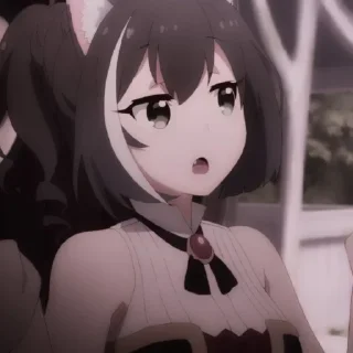 ❤ emoji Kyaru momochi- @stikeranimeworld Telegram sticker 13 of 26