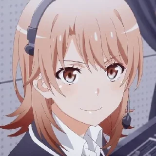 😍 emoji Oregairu Stickers @KissAnime_Stickers_Gallery Telegram sticker 18 of 20