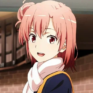 😍 emoji Oregairu Stickers @KissAnime_Stickers_Gallery Telegram sticker 13 of 20