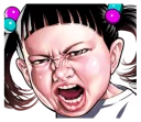 😠 emoji Angry face of children Telegram sticker 8 of 41