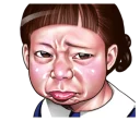 🙁 emoji Angry face of children Telegram sticker 22 of 41