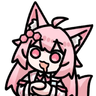 👩 emoji 苯狐提可拉 @zhaxia_cn Telegram sticker 14 of 16