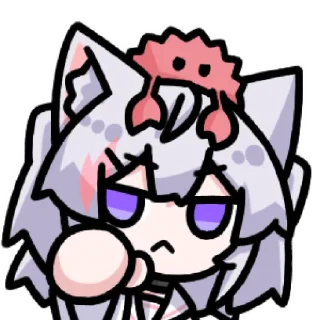 😠 emoji 風間白花 @zhaxia_cn Telegram sticker 7 of 16