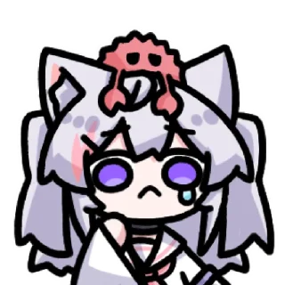 🥲 emoji 風間白花 @zhaxia_cn Telegram sticker 16 of 16