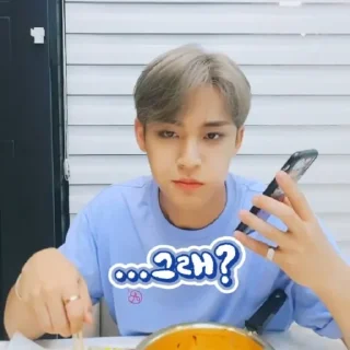 😎 emoji mingyu :: @stickernct Telegram sticker 23 of 60