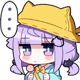 😶 emoji 猫屋敷梨梨 by.匣子 @limeSticker Telegram sticker 10 of 74
