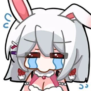 😭 emoji 苏梨 @zhaxia_cn Telegram sticker 8 of 16