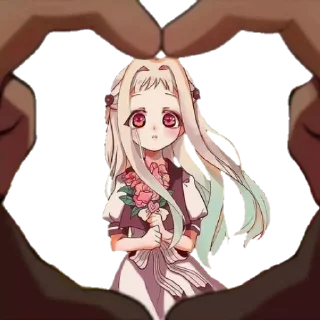 😍 emoji @wallpaper_kid @Anime_Sticker_noob toilet bound sticker Telegram sticker 7 of 89