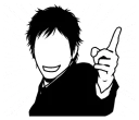Sticker from Silhouette Takahashi 2 @bistic