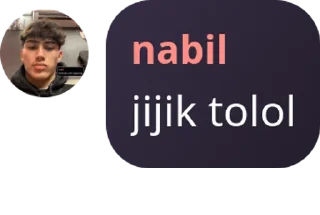 🖤 emoji rondo anak telu🤙🤙 Telegram sticker 16 of 24