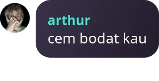 Sticker from arthur gtg