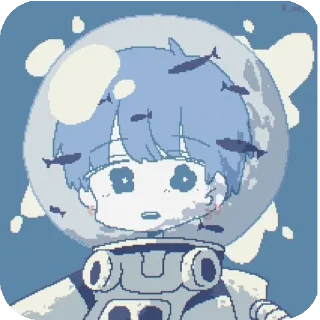 👍 emoji Aoi~ Telegram sticker 14 of 102