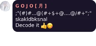🤔 emoji 𝗚 𝗢 𝗝 𝗢 [ 月 ]s kang @DeMonSlayergc Telegram sticker 5 of 61