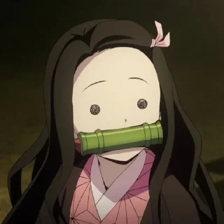 Sticker from Kamado Nezuko