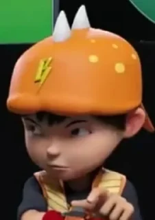 😒 emoji Boboiboy(◍•ᴗ•◍)♡ Telegram sticker 1 of 8