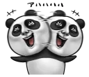 🤣 emoji Lucu Panda. @bistic Telegram sticker 15 of 40
