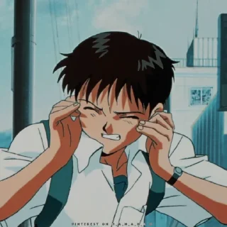 🕊 emoji Shinji Telegram sticker 12 of 17