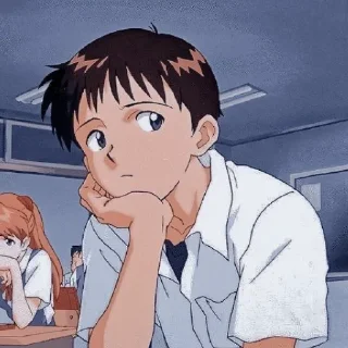 🕊 emoji Shinji Telegram sticker 16 of 17