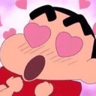 🥰 emoji crayon sinchan Telegram sticker 23 of 31