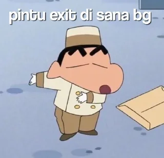 🥳 emoji crayon sinchan Telegram sticker 18 of 31