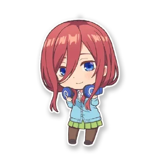 Sticker from Quintessential quintuplets @animestickerchannel
