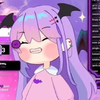 🦇 emoji ㅤㅤ@TIKELCITY2 % ⋆ @MrFakeu Telegram sticker 6 of 60