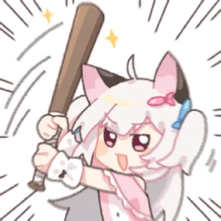 😶 emoji 子曦猫猫 Telegram sticker 14 of 16