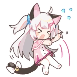 😰 emoji 子曦猫猫 Telegram sticker 13 of 16