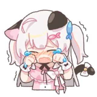 😭 emoji 子曦猫猫 Telegram sticker 6 of 16