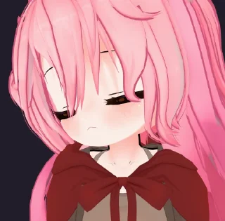 😖 emoji 粉毛橘子 @microblock_pub Telegram sticker 9 of 27