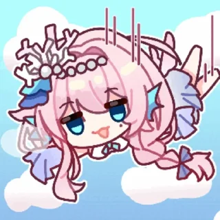 👩 emoji 阿蕊娅表情 @zhaxia_cn Telegram sticker 7 of 16
